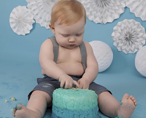 lue boy cake smash courtenay photographer